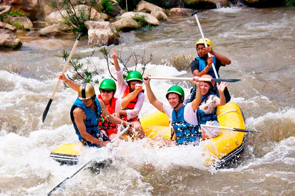 Real White Water Rafting Adventure on Songprak River From Krabi