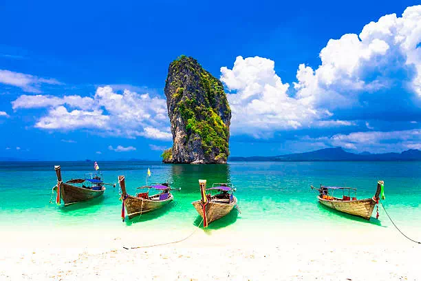 4 islands day tour by longtail boat from krabi view 2