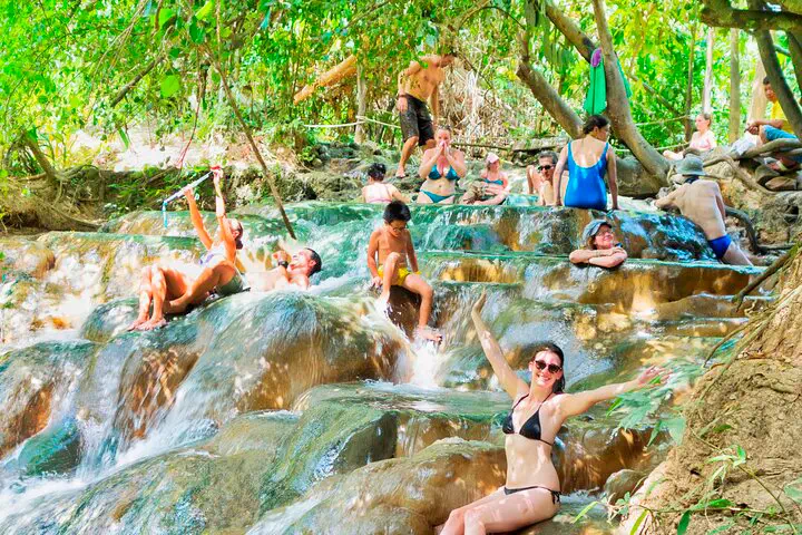 2024 All day Krabi Jungle Tour (Hot Spring Water, Emerald Pool, Tiger Cave  Temple)