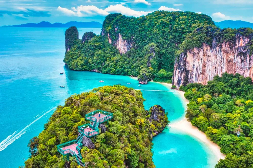 Ko Hong Island Tour by Longtail Boat From Krabi view 2