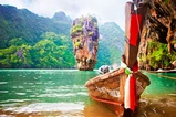 James Bond Island Tour by Longtail Boat From Krabi thumb 1