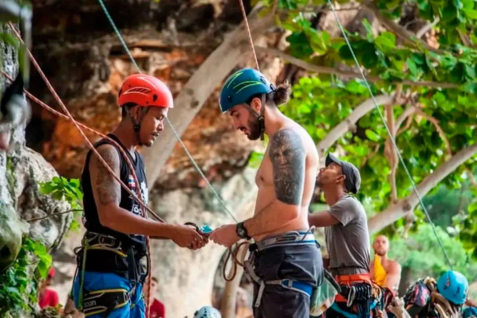 Rock Climbing Tour at Railay Beach from Krabi view 1