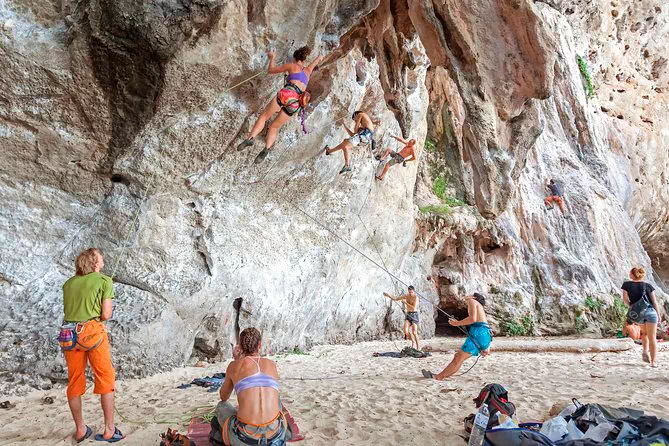 Rock Climbing Tour at Railay Beach from Krabi view 11