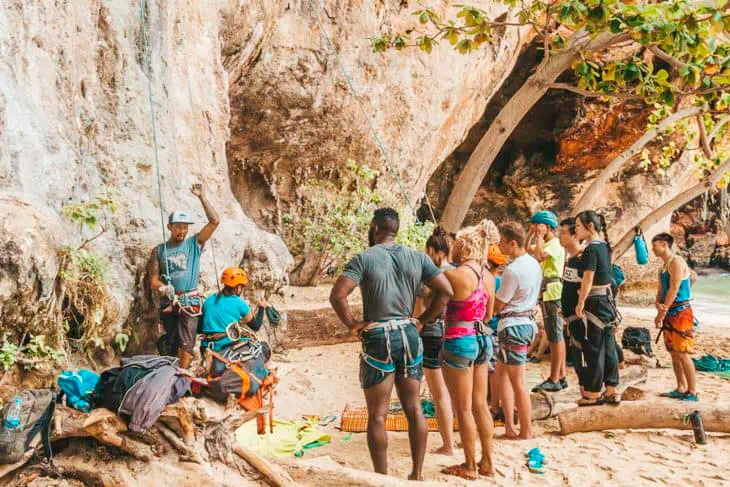 Rock Climbing Tour at Railay Beach from Krabi view 12