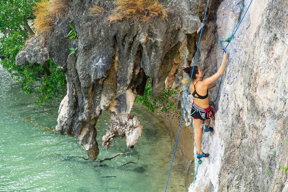 Rock Climbing Tour at Railay Beach from Krabi view 2