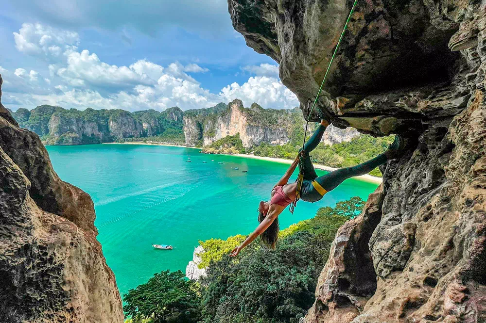 Rock Climbing Tour at Railay Beach from Krabi view 3