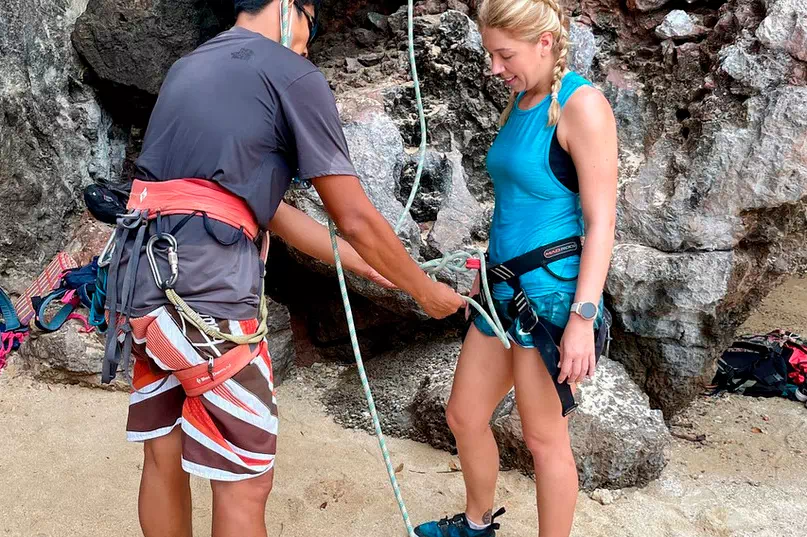 Rock Climbing Tour at Railay Beach from Krabi view 4