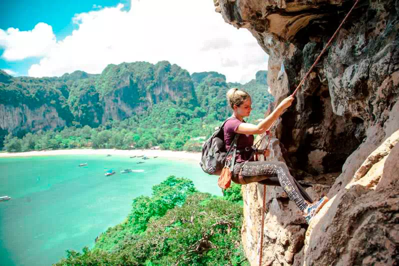 Rock Climbing Tour at Railay Beach from Krabi view 9