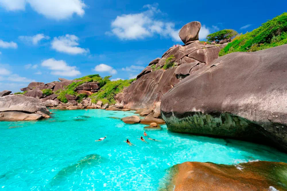 Similan Islands Snorkel Tour by Speedboat From Krabi view 2