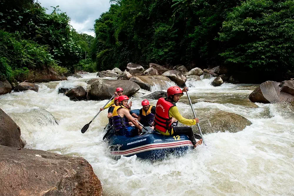 Real White Water Rafting Adventure on Songprak River From Krabi view 1